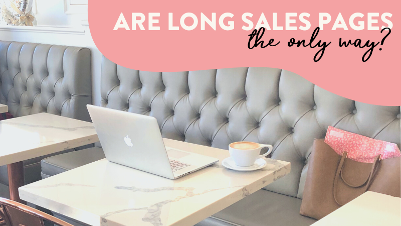 💰👩🏻‍💻 Are long sales pages the only way? 🧐