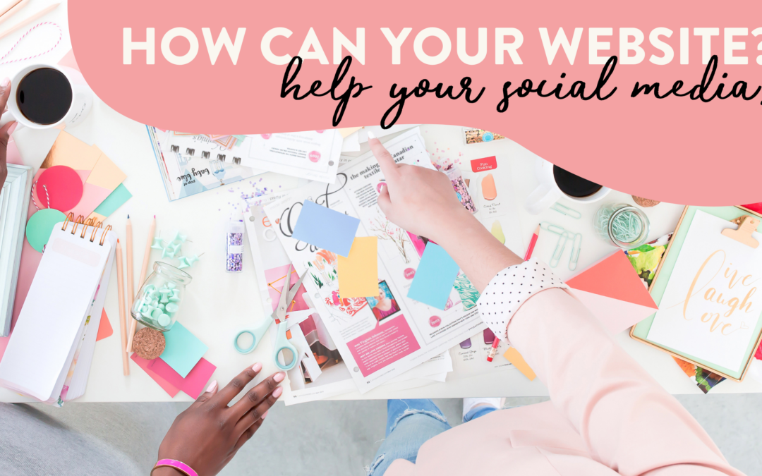 📱✨How can your site help your social media?